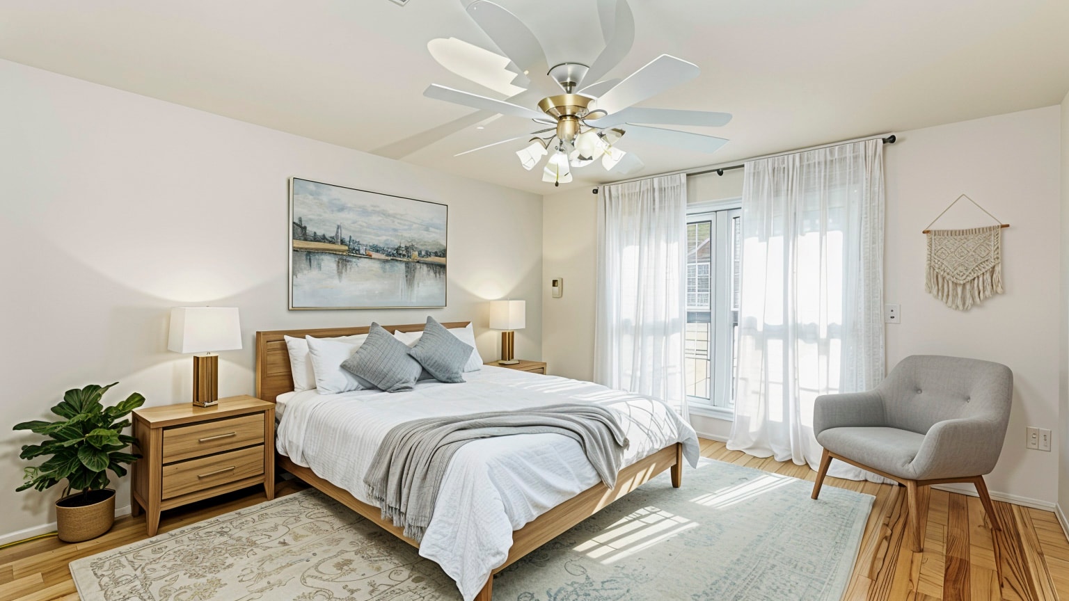 2nd Bedroom after virtual staging