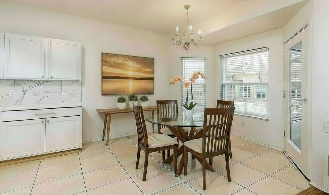 Dining Area after virtual staging